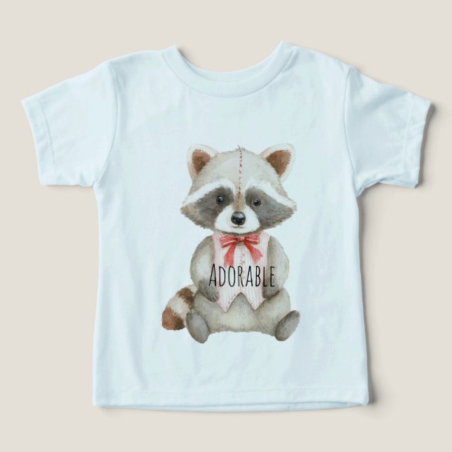 Süßer Waschbär (Design Vorderseite)