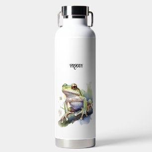 Süßer Wasserfarb-Laubfrosch, individuell Trinkflasche
