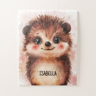 Süßer Wasserfarben-Igel Einfache Kinder Baby-Tiere