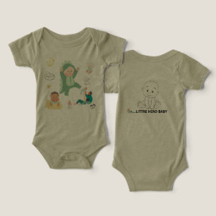 Süßer & weicher Baby-Einteiler – Bella+Canvas Tri-