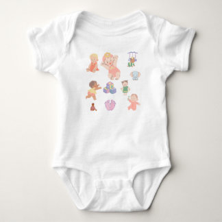 Süßer & weicher Baby-Einteiler – Bella+Canvas Tri- Baby Strampler