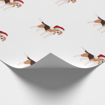 Süßer Weihnachts-Beagle