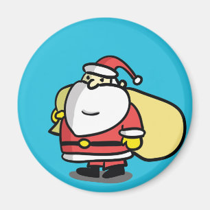 Süßer Weihnachts-Santa-Magnet Magnet