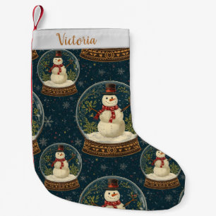 Süßer Weihnachts-Schneemann-Strumpf Kleiner Weihnachtsstrumpf