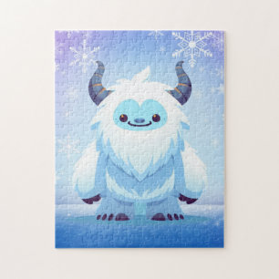 Süßer Weihnachts-/Winter-Yeti