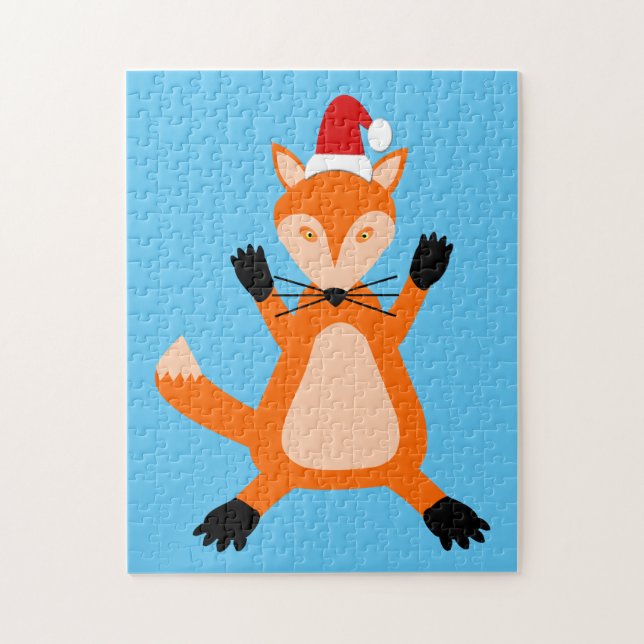 Süßer Weihnachtsfuchs (Vertikal)