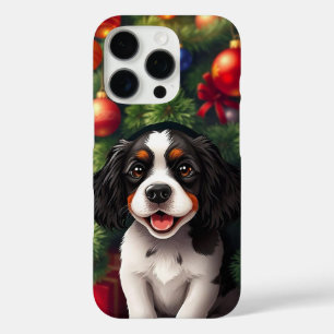 ❄️🐶 Süßer Weihnachtshund mit festlicher Stimmung iPhone 16 Pro Hülle