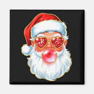 Süßer Weihnachtsmann-Bubble-Gum für Frauen, Teenag Magnet