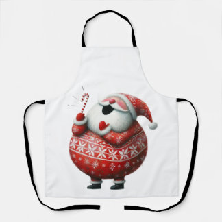 Süßer Weihnachtsmann Festlicher Weihnachten Schürze
