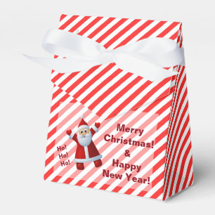 Süßer Weihnachtsmann Ho Ho Ho Frohe Weihnachten St Geschenkschachtel