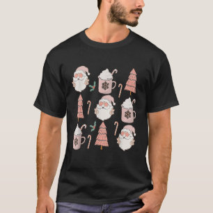 Süßer Weihnachtsmann Weihnachten Zuckerrohr Famili T-Shirt