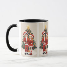 Süßer Weihnachtsmann-Weihnachts-Reisemug für gemüt