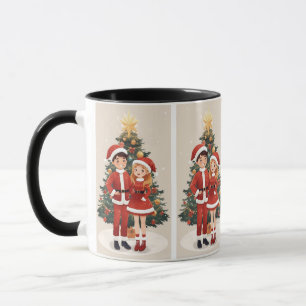 Süßer Weihnachtsmann-Weihnachts-Reisemug für gemüt Tasse