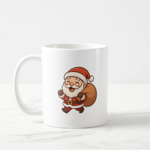 Süßer Weihnachtsmann-Weihnachtsbecher Kaffeetasse