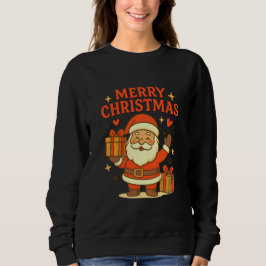 Süßer Weihnachtsmann - Weihnachtskunst – Frohe We Sweatshirt