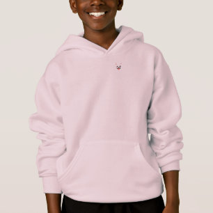Süßer Weißer Pomeranian Cartoon-Hund Hoodie