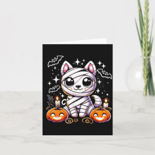 Süßer Welpe eingewickelt Mummy Halloween Süßer Hun Karte