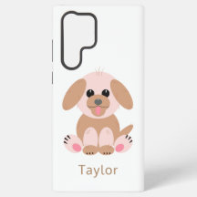 Süßer Welpe Pastell Personalisierte Cartoon