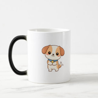 Süßer Welpen-Hund Cartoon-Charakter Verwandlungstasse