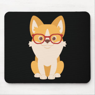 Süßer Welpenhund Cartoon Pembroke Welsh Corgi Mousepad