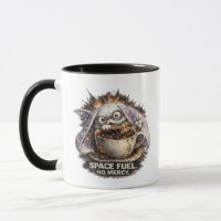 Süßer Weltraum-Treibstoff-Hasen-Kaffee-Halloween-Z