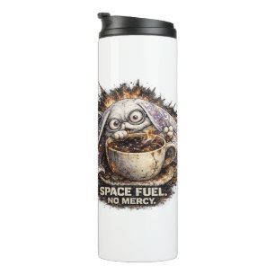 Süßer Weltraum-Treibstoff-Hasen-Kaffee-Halloween-Z Thermosbecher