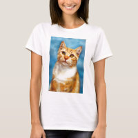 Süßer William - orange Tabby-Katzen-Kunst