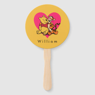 Süßer Winnie Puuh & Tigger Fächer