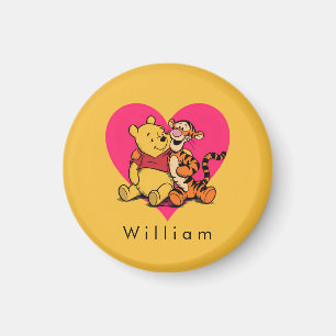 Süßer Winnie Puuh & Tigger Magnet