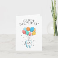 Süßer Zahnarzt-Geburtstag