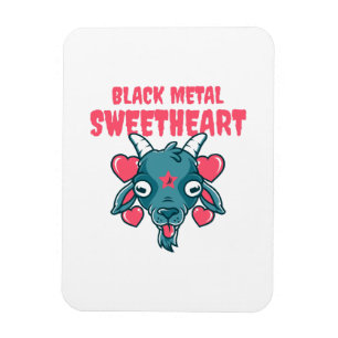 süßer Ziegenkopf Baphomet Magnet