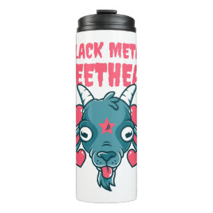 Süßer Ziegenkopf Baphomet Thermosbecher