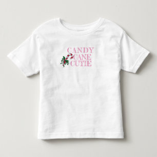 Süßer Zuckerstangen-Weihnachtsshirt für Kinder und Kleinkind T-shirt