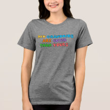 Süßere Enkelkinder Damen Tri-Blend T-Shirt