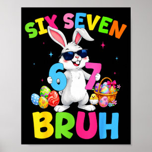 Süßes 67 Hase-Ei für Kinder Poster