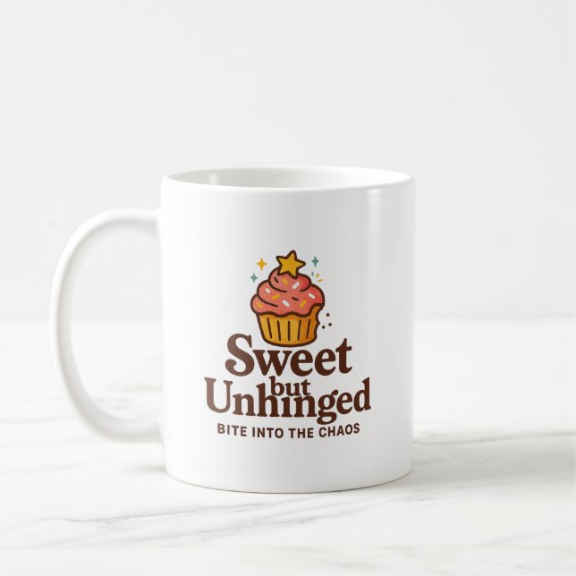 Süßes, aber entwirntes Kaffee Tasse (Links)
