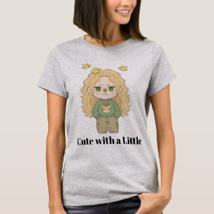 : Süßes aber mürrisches Mädchen - Kawaii Chibi Mäd T-Shirt
