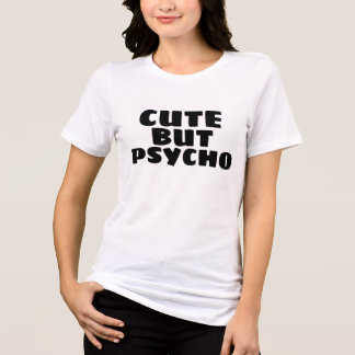 SÜßES ABER PSYCHO-T-SHIRT Tri-Blend SHIRT