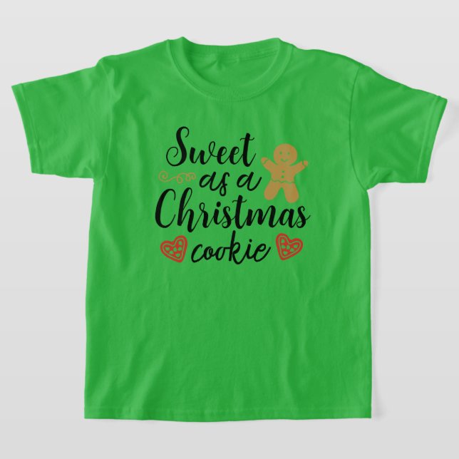 Süßes als Weihnachtskeks T-Shirt (Ablage )