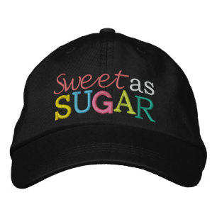 Süßes als Zucker: ) von SRF Bestickte Baseballkappe
