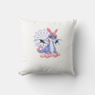 Süßes Anime-Drache-Hasen-Ostern-Shirt Kleinkind Mä Kissen