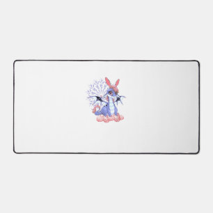 Süßes Anime-Drachen-Hasen-Ostern-Shirt Kleinkind M Schreibtischunterlage