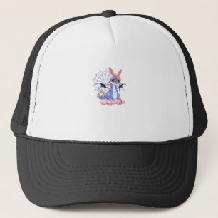 Süßes Anime-Drachen-Hasen-Ostern-Shirt Kleinkind M Truckerkappe