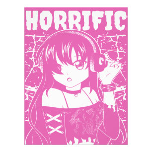 Süßes Anime-Mädchen  Fotodruck