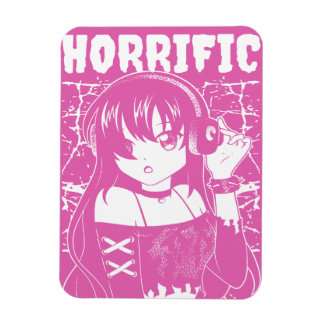 Süßes Anime-Mädchen Magnet