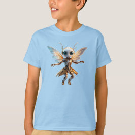 Süßes Ant Mädchen Tanzender Roboter Pixie T-Shirt