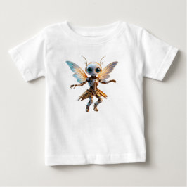 Süßes Ant-Mädchen Tanzroboter-Pixie Baby T-shirt