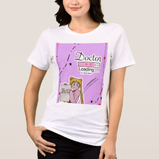 Süßes Arzt Anime Ästhetik T-Shirt | Kawaii Medic Tri-Blend Shirt