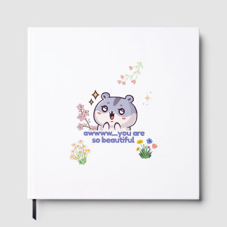 Süßes ästhetisches Hamster-Gästebuch Gästebuch