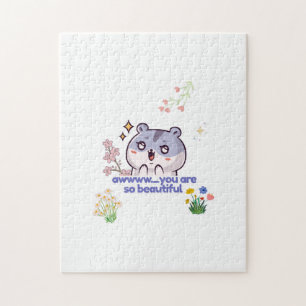 Süßes ästhetisches Hamster-Jigsaw-Puzzle